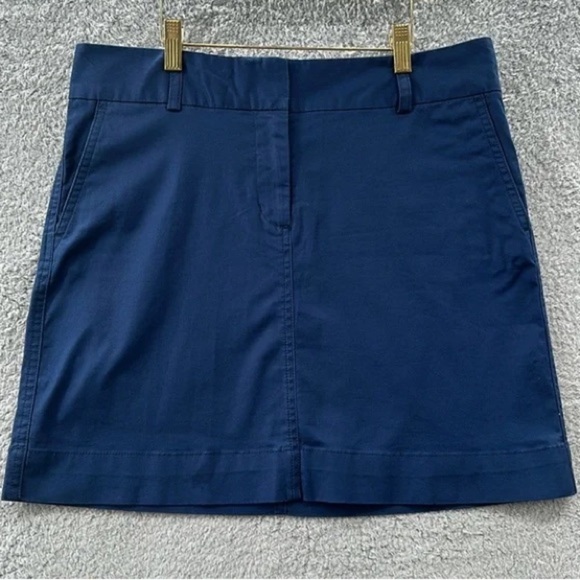 Vineyard Vines Dresses & Skirts - VINEYARD VINES by Shep & Ian Navy Blue Cotton Twill Utility Skirt Size 4